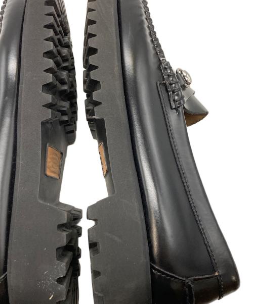 G.H.BASS&CO.（ジー・エイチ・バス・コー）G.H.BASS&CO. (ジー・エイチ・バス・コー) ビットローファー ブラック サイズ:37 1/2の古着・服飾アイテム