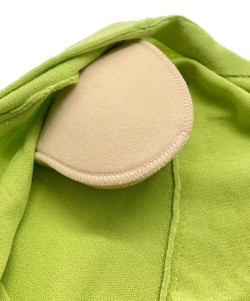 FOXEY NEWYORK（フォクシーニューヨーク）FOXEY NEWYORK (フォクシーニューヨーク) アンサンブルカーディガン グリーン サイズ:40の古着・服飾アイテム