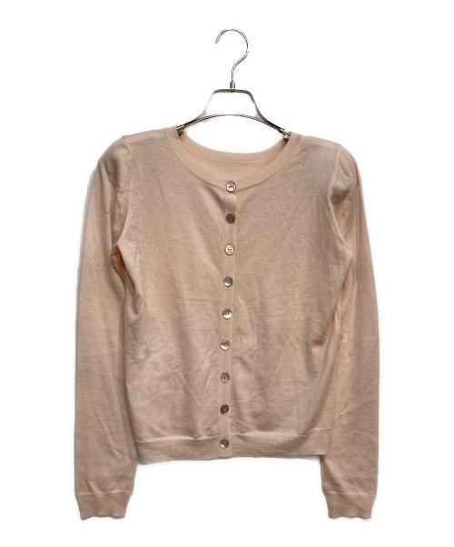 FOXEY（フォクシー）FOXEY (フォクシー) カシミヤシルクカーディガン ピンク サイズ:40の古着・服飾アイテム