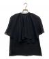 Whim Gazette (ウィムガゼット) ケープブラウス ブラック サイズ:SIZE Free：8000円