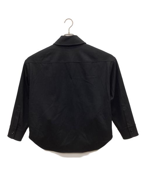 theory（セオリー）theory (セオリー) 25AW Woodmere 3 Oversized Shirt JK ブラック サイズ:Pの古着・服飾アイテム