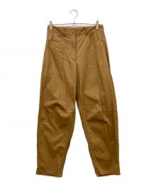 theory（セオリー）の古着「FEATHER CHINO DROP CURVE PNT」｜ブラウン