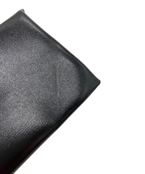 JIL SANDER（ジルサンダー）JIL SANDER (ジルサンダー) FOLDED MINI PURSE ブラックの古着・服飾アイテム