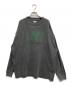 AMERI（アメリ）の古着「AM LOGO OVER LONG TEE」｜グレー