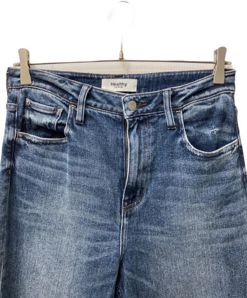 Healthy DENIM（ヘルシーデニム）Healthy denim (ヘルシーデニム) Pink Pepperデニムパンツ ブルー サイズ:25の古着・服飾アイテム