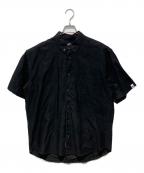 SUPREME×GOODENOUGHシュプリーム×グッドナイフ）の古着「Patchwork S/S Shirt」｜ブラック