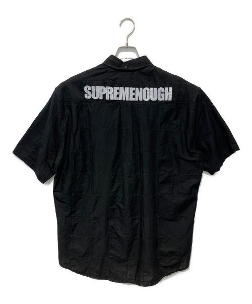 SUPREME（シュプリーム）SUPREME (シュプリーム) GOODENOUGH Patchwork S/S Shirt ブラック サイズ:Mの古着・服飾アイテム