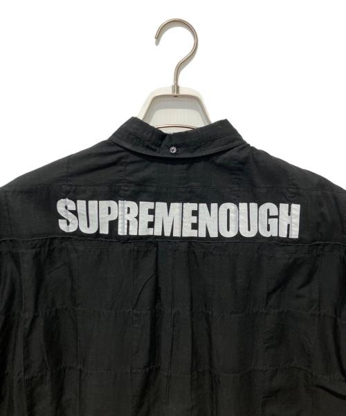 SUPREME（シュプリーム）SUPREME (シュプリーム) GOODENOUGH Patchwork S/S Shirt ブラック サイズ:Mの古着・服飾アイテム