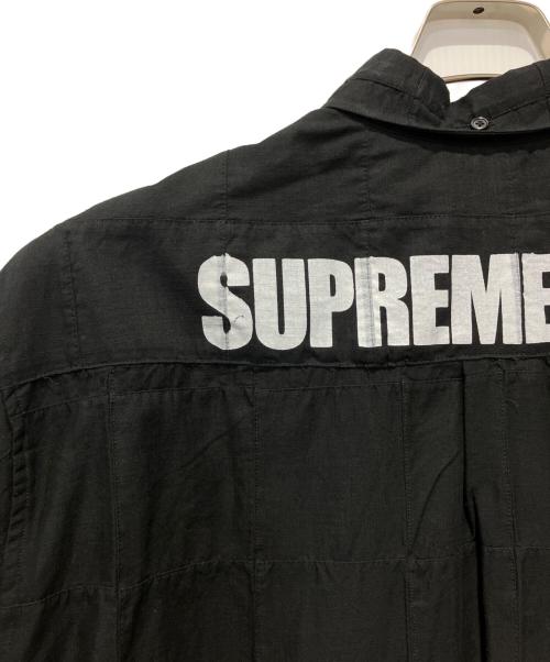 SUPREME（シュプリーム）SUPREME (シュプリーム) GOODENOUGH Patchwork S/S Shirt ブラック サイズ:Mの古着・服飾アイテム