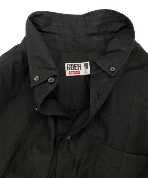 SUPREME（シュプリーム）SUPREME (シュプリーム) GOODENOUGH Patchwork S/S Shirt ブラック サイズ:Mの古着・服飾アイテム
