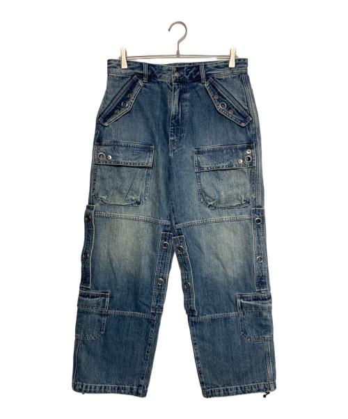 SUPREME（シュプリーム）Supreme (シュプリーム) Y'S BY YOHJI YAMAMOTO DENIM UTILITY PANTS インディゴ サイズ:W30の古着・服飾アイテム