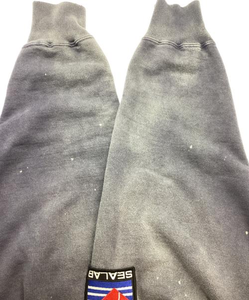BOWWOW（バウワウ）BOWWOW (バウワウ) US NAVY SEALAB HOODIE AGING パープル サイズ:Ｌの古着・服飾アイテム