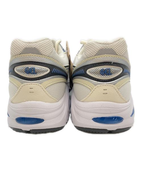 asics（アシックス）asics (アシックス) スニーカー ホワイト×ブルー サイズ:UK10の古着・服飾アイテム