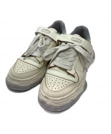 Maison MIHARA YASUHIRO（メゾン ミハラ ヤスヒロ）の古着「KEITH OG Sole Leather Low-top Sneaker」｜アイボリー