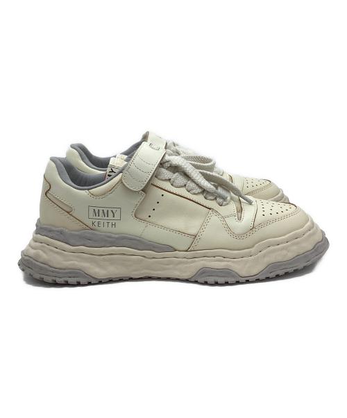 Maison MIHARA YASUHIRO（メゾン ミハラ ヤスヒロ）Maison MIHARA YASUHIRO (メゾン ミハラ ヤスヒロ) KEITH OG Sole Leather Low-top Sneaker アイボリー サイズ:44の古着・服飾アイテム