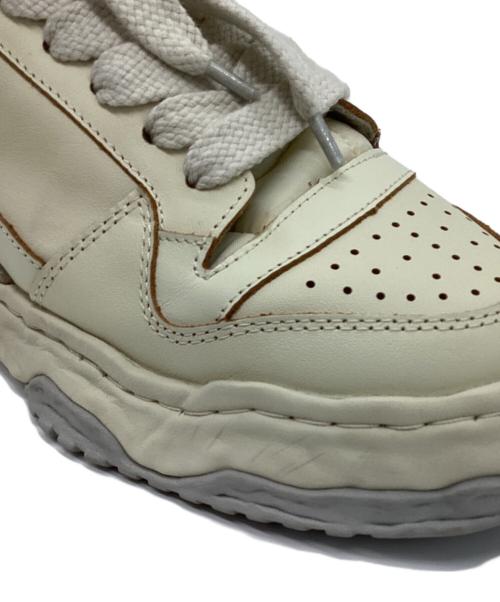 Maison MIHARA YASUHIRO（メゾン ミハラ ヤスヒロ）Maison MIHARA YASUHIRO (メゾン ミハラ ヤスヒロ) KEITH OG Sole Leather Low-top Sneaker アイボリー サイズ:44の古着・服飾アイテム