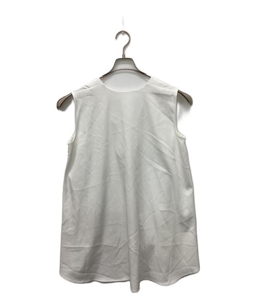 LE PHIL（ル フィル）LE PHIL (ル フィル) 2WAYツイルケープブラウス ホワイト サイズ:Freeの古着・服飾アイテム