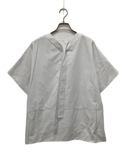 ADORE（アドーア）ADORE (アドーア) ボクシーブラウス ホワイト サイズ:38の古着・服飾アイテム