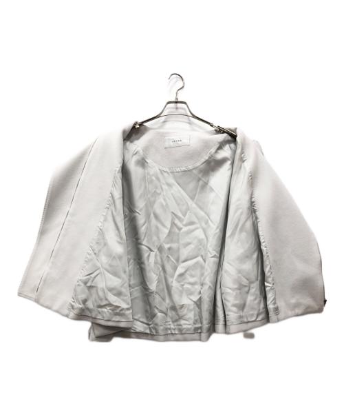 ADORE（アドーア）ADORE (アドーア) ウールビーバージャケット グレー サイズ:38の古着・服飾アイテム