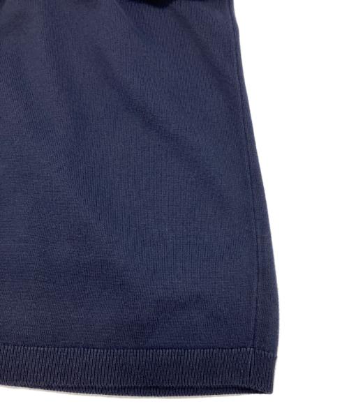 ATON（エイトン）ATON (エイトン) NATURAL DYE HALF SLEEVE SWEATER ネイビー サイズ:6の古着・服飾アイテム