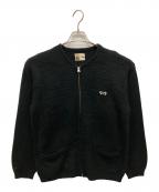 TOWN CRAFT×PENNEYSタウンクラフト×ペニーズ）の古着「アクリルカーディガン」｜ブラック