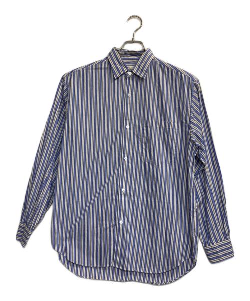 UNITED ARROWS（ユナイテッドアローズ）UNITED ARROWS (ユナイテッドアローズ) トーマスメイソン マルチストライプ レギュラーカラーシャツ ブルー サイズ:Ｓの古着・服飾アイテム