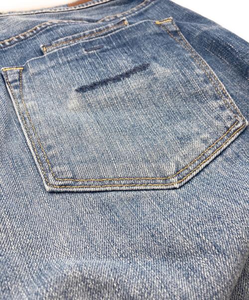 YANUK（ヤヌーク）YANUK (ヤヌーク) Low Rise ストレート LOUISE デニム パンツ インディゴ サイズ:26の古着・服飾アイテム