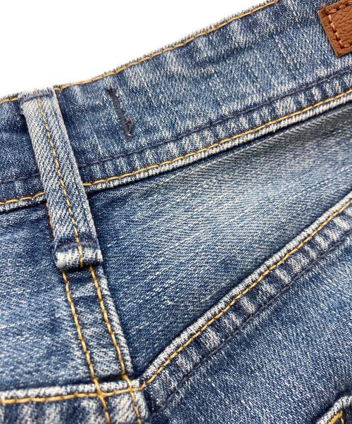 YANUK（ヤヌーク）YANUK (ヤヌーク) Low Rise ストレート LOUISE デニム パンツ インディゴ サイズ:26の古着・服飾アイテム