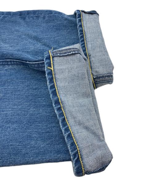 YANUK（ヤヌーク）YANUK (ヤヌーク) Low Rise ストレート LOUISE デニム パンツ インディゴ サイズ:26の古着・服飾アイテム