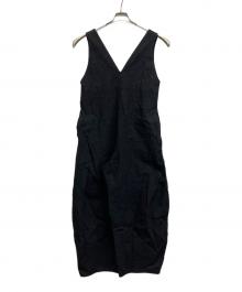 Plage（プラージュ）の古着「balloon tapered オールインワン」｜ネイビー