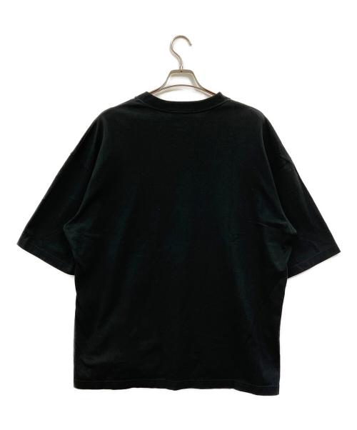 COMME des GARCONS HOMME（コムデギャルソン オム）COMME des GARCONS HOMME (コムデギャルソン オム) 綿度詰天竺 製品プリント Tシャツ ブラック サイズ:Mの古着・服飾アイテム
