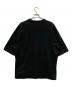 COMME des GARCONS HOMME (コムデギャルソン オム) 綿度詰天竺 製品プリント Tシャツ ブラック サイズ:M：9000円
