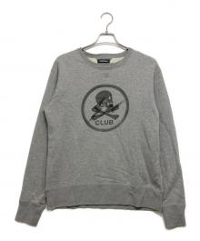 NEIGHBORHOOD×FRAGMENT DESIGN（ネイバーフッド×フラグメントデザイン）の古着「NHFR. CLUB / C-CREW. LS」｜グレー