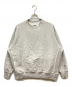 Champion REVERSE WEAVE×BEAMSチャンピオン リバース ウィーブ×ビームス）の古着「MIN-NANO SWEATSHIRT/ミンナノスウェットシャツ」｜グレー