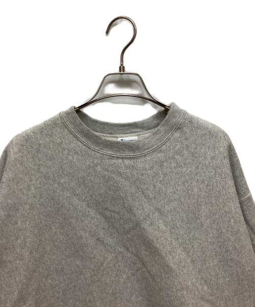 Champion REVERSE WEAVE（チャンピオン リバース ウィーブ）Champion REVERSE WEAVE (チャンピオン リバース ウィーブ) BEAMS (ビームス) MIN-NANO SWEATSHIRT/ミンナノスウェットシャツ グレー サイズ:Lの古着・服飾アイテム