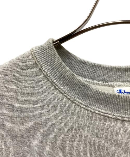 Champion REVERSE WEAVE（チャンピオン リバース ウィーブ）Champion REVERSE WEAVE (チャンピオン リバース ウィーブ) BEAMS (ビームス) MIN-NANO SWEATSHIRT/ミンナノスウェットシャツ グレー サイズ:Lの古着・服飾アイテム