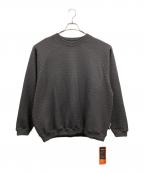 TIGHTBOOTHタイトブース）の古着「MYSTERY GAUGE CREW KNIT」｜グレー