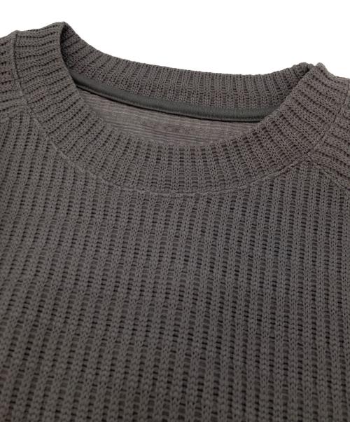 TIGHTBOOTH（タイトブース）TIGHTBOOTH (タイトブース) MYSTERY GAUGE CREW KNIT グレー サイズ:M 未使用品の古着・服飾アイテム
