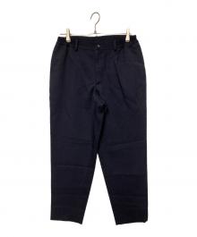 COMME des GARCONS HOMME DEUX（コムデギャルソン オム ドゥ）の古着「ストライプロングパンツ」｜ネイビー