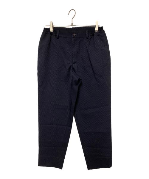 COMME des GARCONS HOMME DEUX（コムデギャルソン オム ドゥ）COMME des GARCONS HOMME DEUX (コムデギャルソン オム ドゥ) ストライプロングパンツ ネイビー サイズ:Sの古着・服飾アイテム