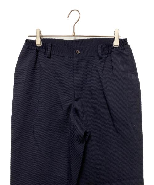 COMME des GARCONS HOMME DEUX（コムデギャルソン オム ドゥ）COMME des GARCONS HOMME DEUX (コムデギャルソン オム ドゥ) ストライプロングパンツ ネイビー サイズ:Sの古着・服飾アイテム