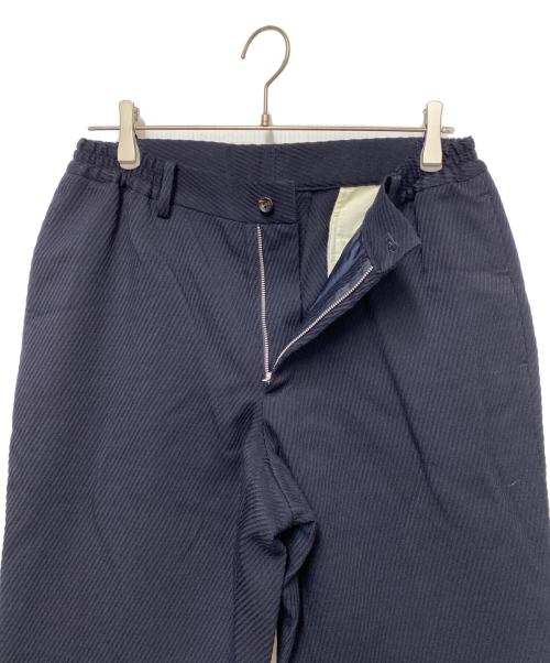 COMME des GARCONS HOMME DEUX（コムデギャルソン オム ドゥ）COMME des GARCONS HOMME DEUX (コムデギャルソン オム ドゥ) ストライプロングパンツ ネイビー サイズ:Sの古着・服飾アイテム