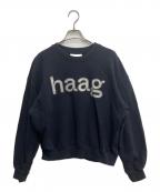 HAAGハーグ）の古着「a birthday sweatshirt」｜ネイビー