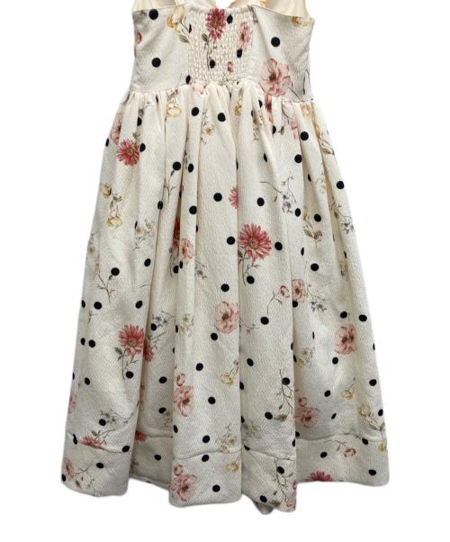 ecmile（エクミール）ecmile (エクミール) Original dot flower one-piece アイボリー サイズ:Freeの古着・服飾アイテム