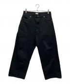 CIOTAシオタ）の古着「デニムペインターパンツ」｜ブラック
