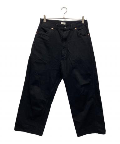 中古・古着通販】CIOTA (シオタ) デニムペインターパンツ ブラック