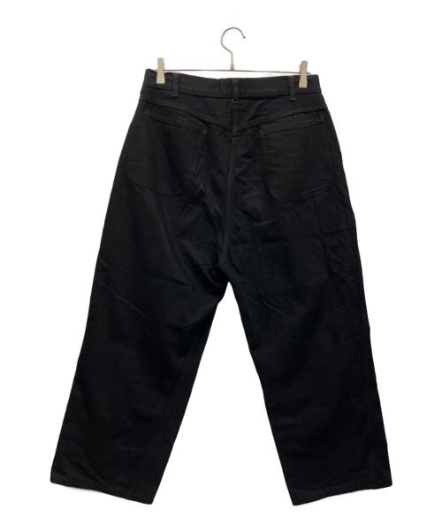 CIOTA（シオタ）CIOTA (シオタ) デニムペインターパンツ ブラック サイズ:4の古着・服飾アイテム