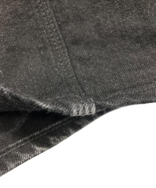 CIOTA（シオタ）CIOTA (シオタ) デニムペインターパンツ ブラック サイズ:4の古着・服飾アイテム