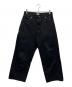 CIOTA（シオタ）の古着「デニムペインターパンツ」｜ブラック