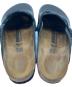 中古・古着 BIRKENSTOCK (ビルケンシュトック) レザーサボサンダル ブラック サイズ:39：10000円